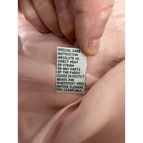 NWT! "KAREN MILLER" 2 Pc. Formal Dress Maxi W/ Blazer SZ 16 Beaded Vintage Prom - Picture 14 of 16